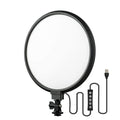 10 inch LED Soft Light Panel Kit for Studio Photography Round Fill Light