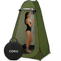 Coku Privacy Shower Tent, Pop-up Portable Camping Tent, Outdoor Toilet Changing Dressing Room, Instant Privacy Shelter for Picnic Waterproof Bathroom
