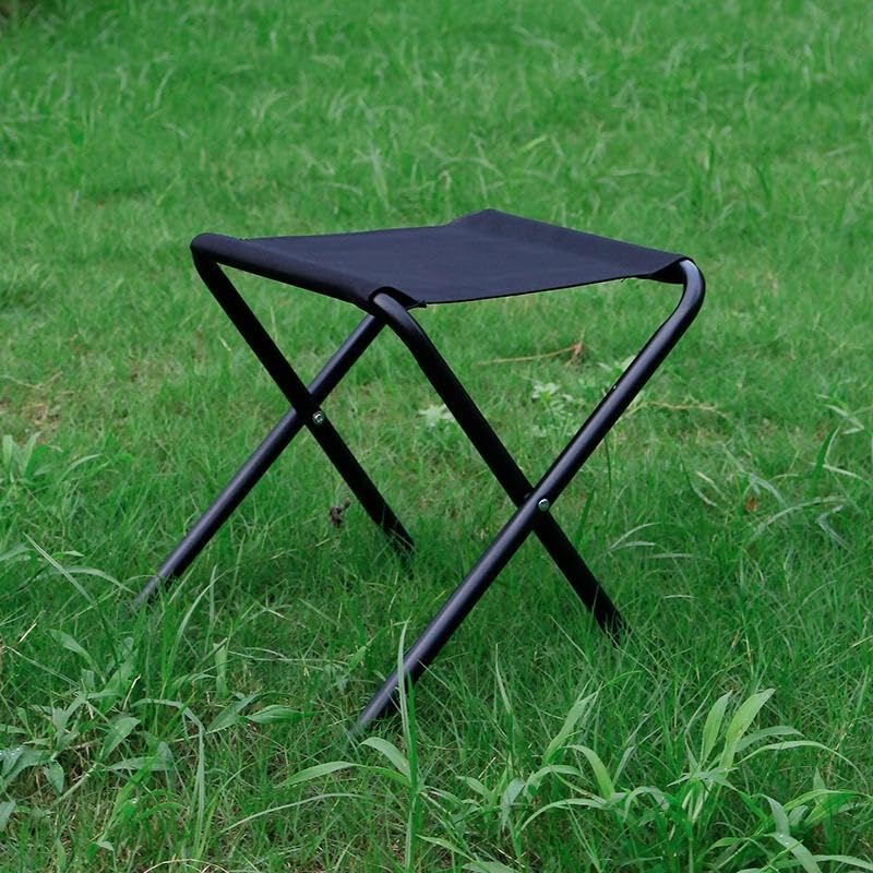 coku Lightweight Folding Camping Stool, Soft Comfortable Portable Outdoor Chair Compact Foldable Travel Stool for Camping, Hiking, Fishing, Picnic, Beach, Garden and Other Outdoor Activities