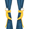 2 pcs Monkey Shape Curtain Tiebacks Soft Plush Toy Curtain Tiebacks Holder Clip