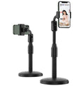 Adjustable and Desktop Phone Holder Stand (Black)