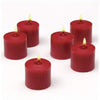 Votive Candles - Box of 12 Unscented Candles - 10 Hour Burn Time